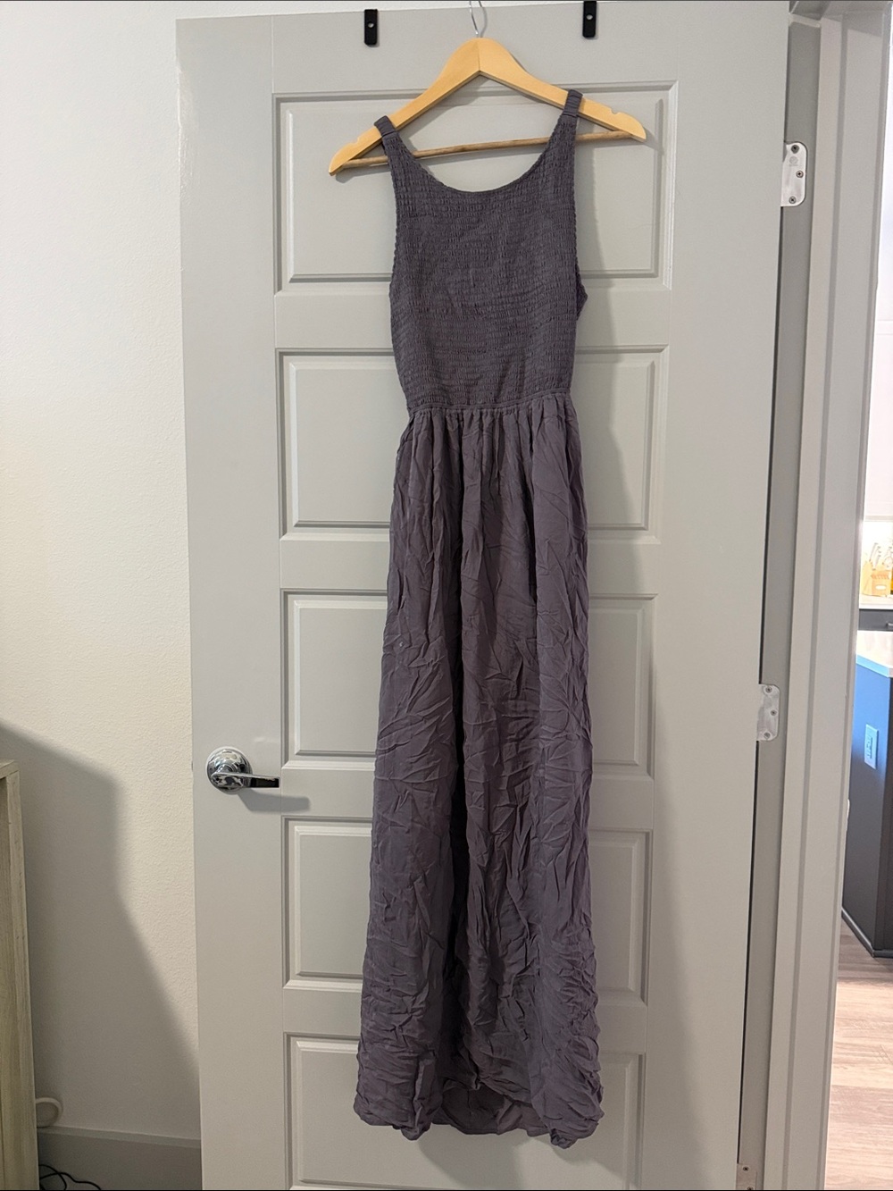 Women’s Sleeveless Maxi Dress in Dusty Purple